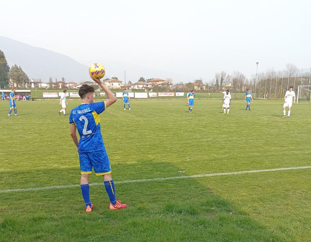 Melotto, cursore di destra autore del gol del momentaneo 1-1